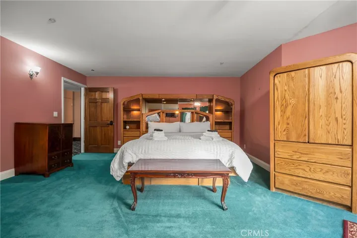 Bedroom with Fireplace and Mountain View/Second Floor