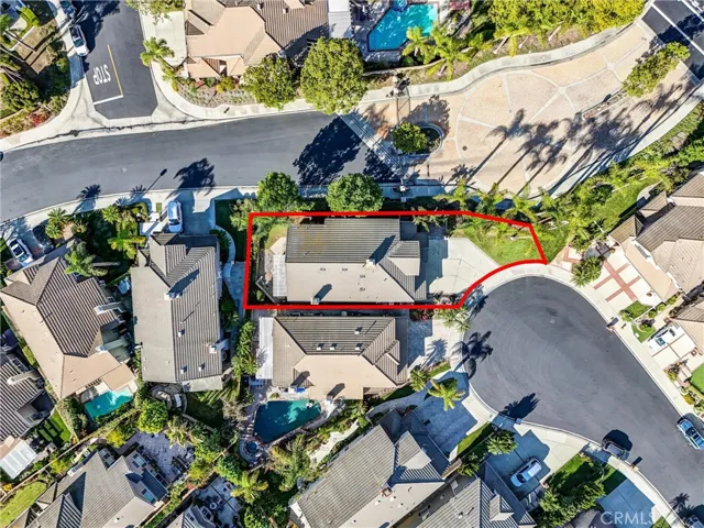 Located on large cul-de-sac.