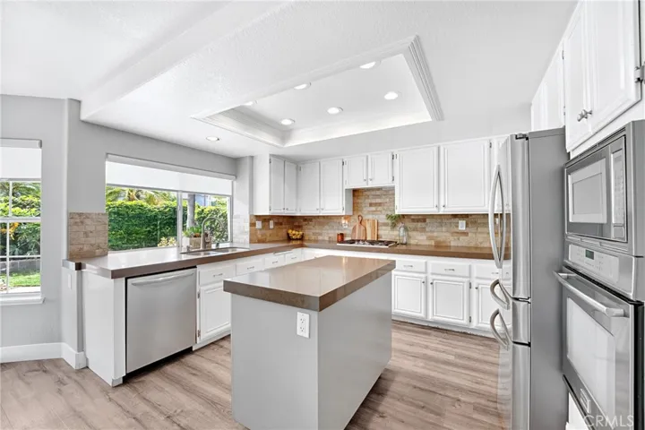 Remodeled kitchen