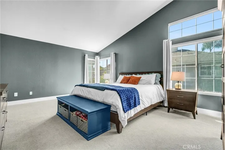 Master bedroom suite