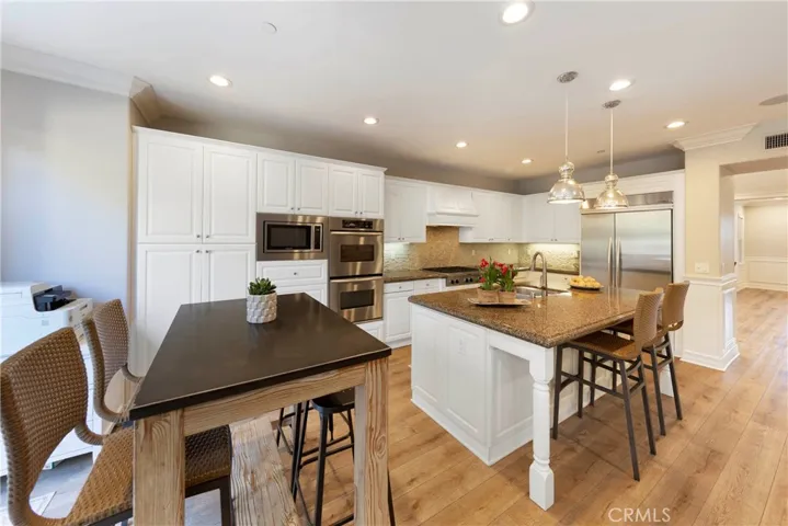 Kitchen adjacent to breakfast nook