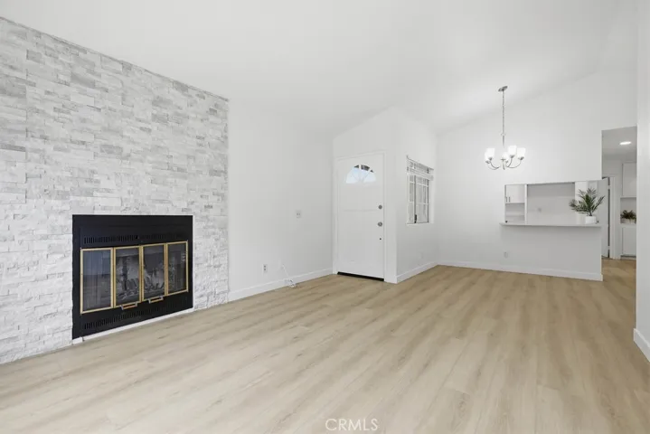 open floor plan Living Dining space