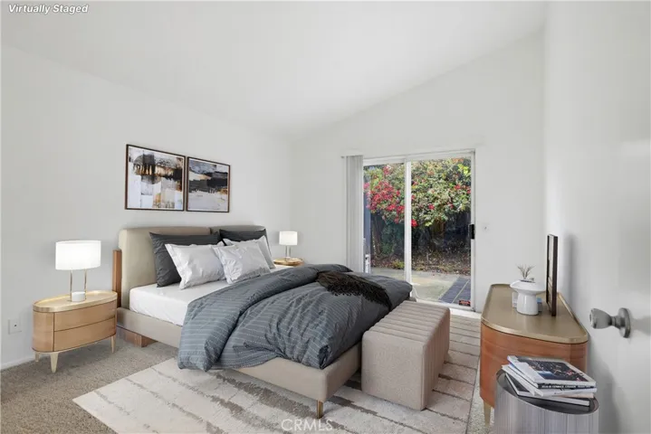 Virtual staging : Master bedroom