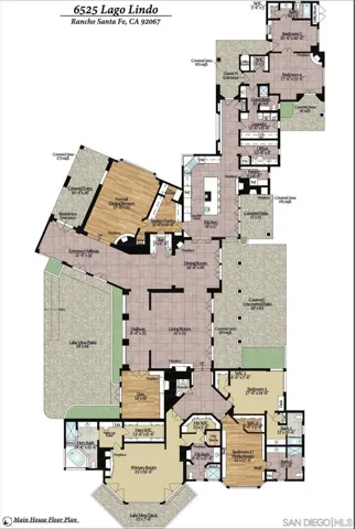 Floor Plan of the House.