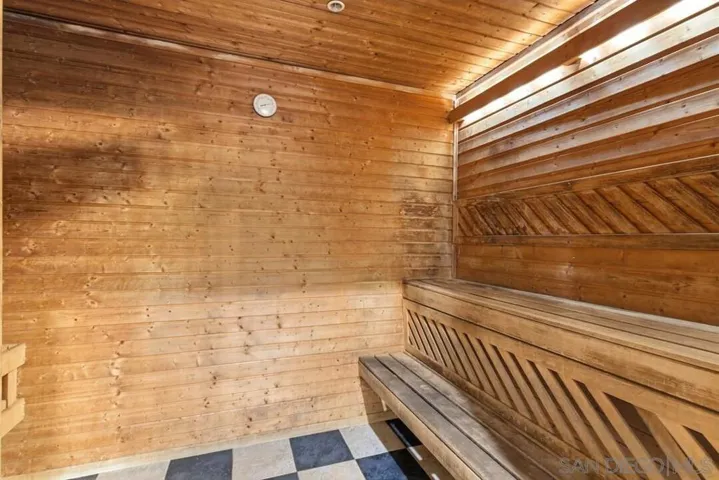 Located in the building's common area.