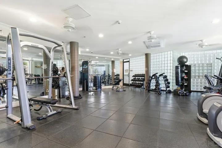 Building fitness center.