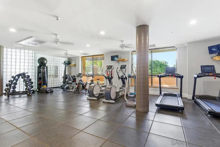 Building fitness center.