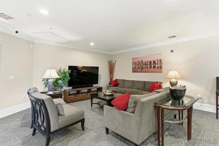 Amenity room located in the building's common area.