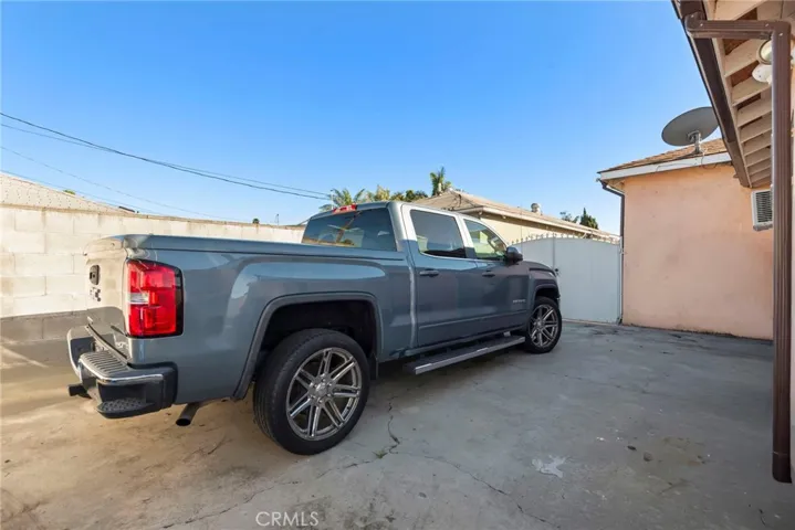 Backyard Driveway