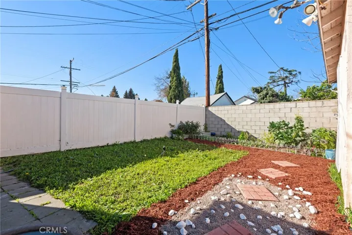 Backyard Garden area