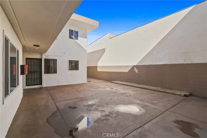 Interior courtyard