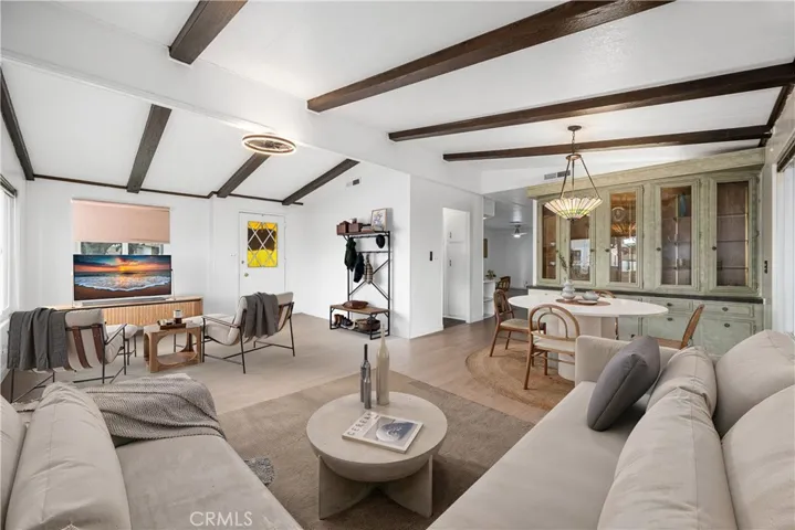 ** Virtually Staged** Living room freshly painted