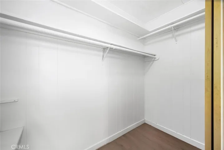 Large primary bedroom closet
