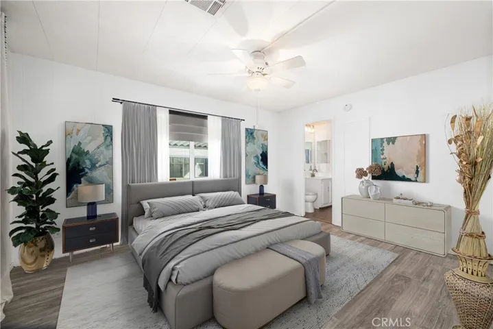 **Virtually Staged**Guest bedroom