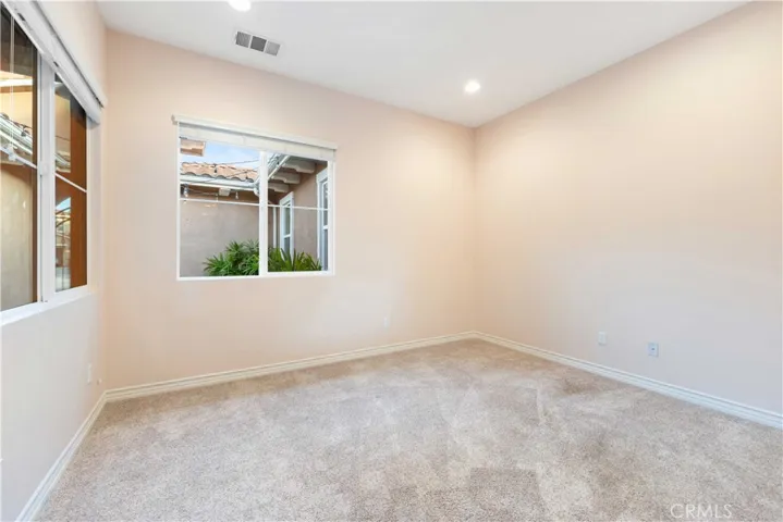 Office off of the entry.