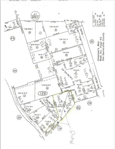 Parcel map