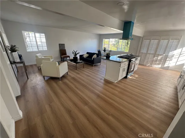 Open Living space/kitchen