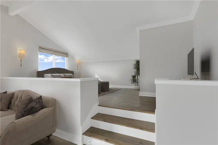 virtually staged primary suite