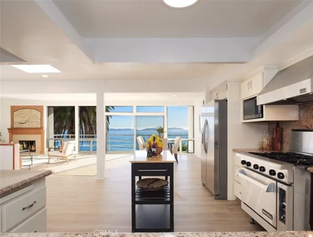 Kitchen Looking Out To View