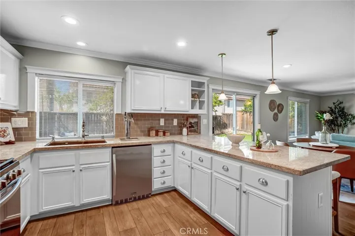Kitchen overlooking the main living spaces, ideal for entertaining and everyday living