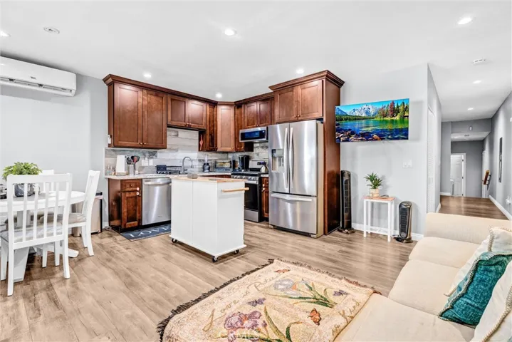 Open Concept Living area