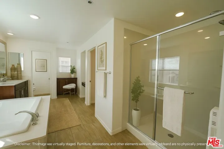 primary spa-like bathroom