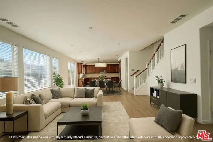 spacious living room