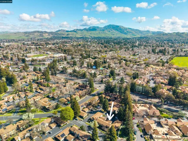 Arial view to Bancroft Village