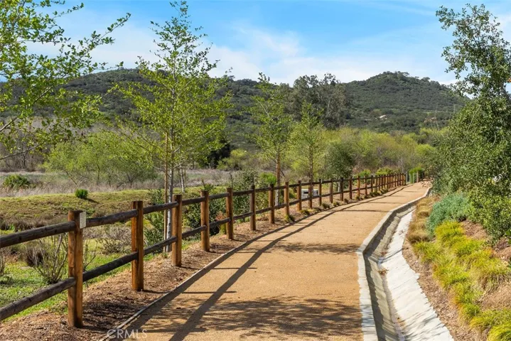 Community walking trail