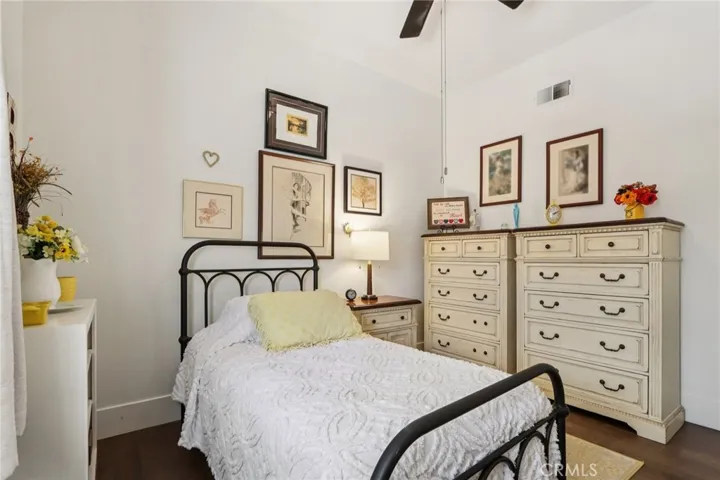 Downstairs bedroom for guests or family