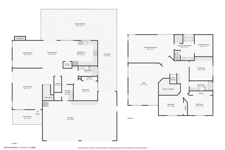 2527 Waterfall Ln, Corona, California 92882