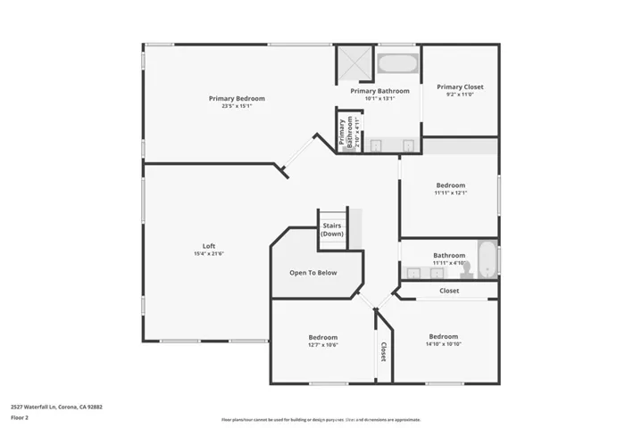 2527 Waterfall Ln, Corona, California 92882