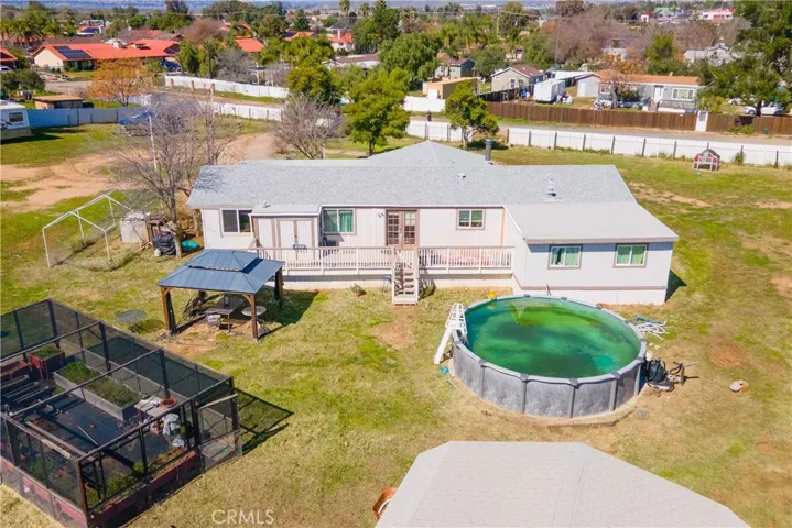 Back of house with the Nursery