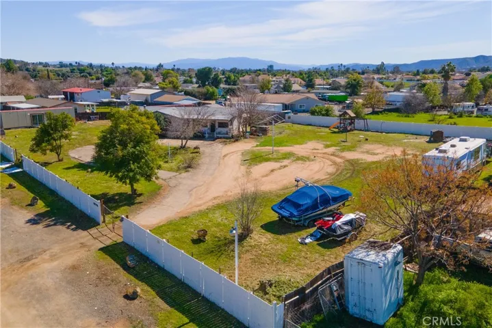View of home, sits on 2 lots