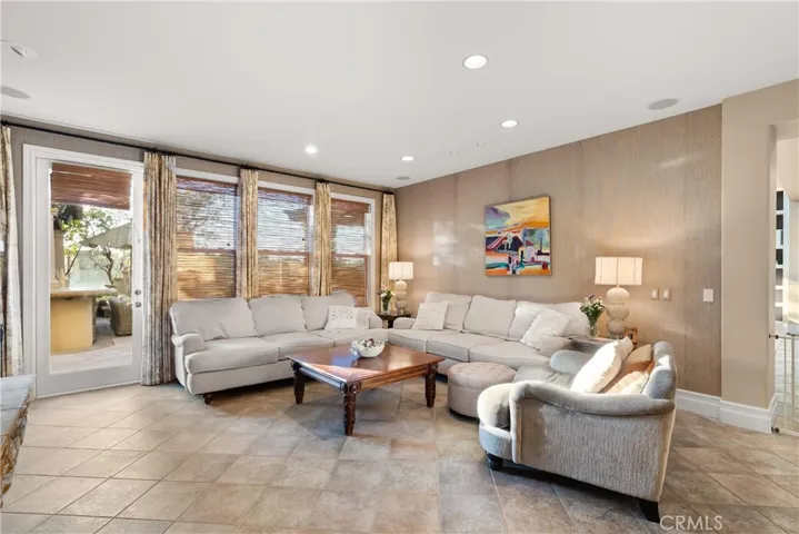 Great room seating area