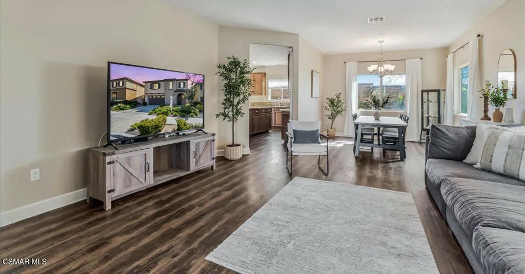 Living Room and Dining Area