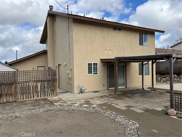 Rear Yard House View