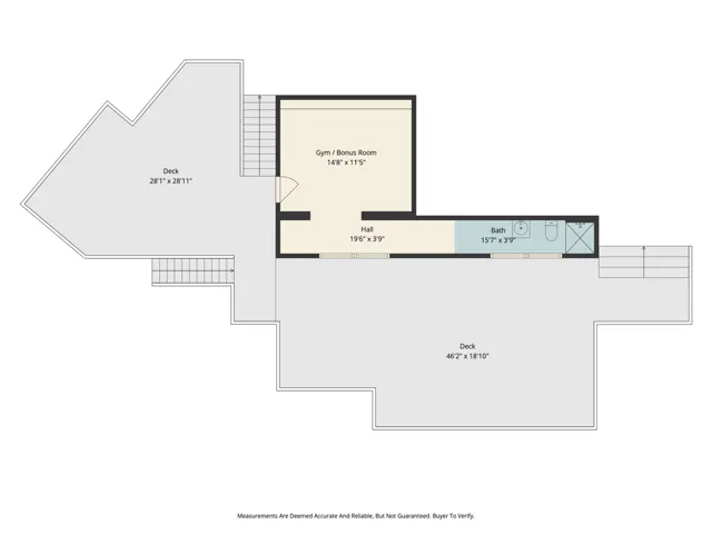 Deck Level Floorplan