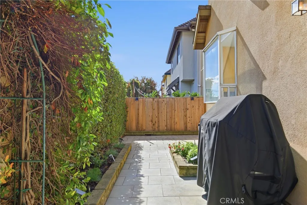 Rear patio/yard space
