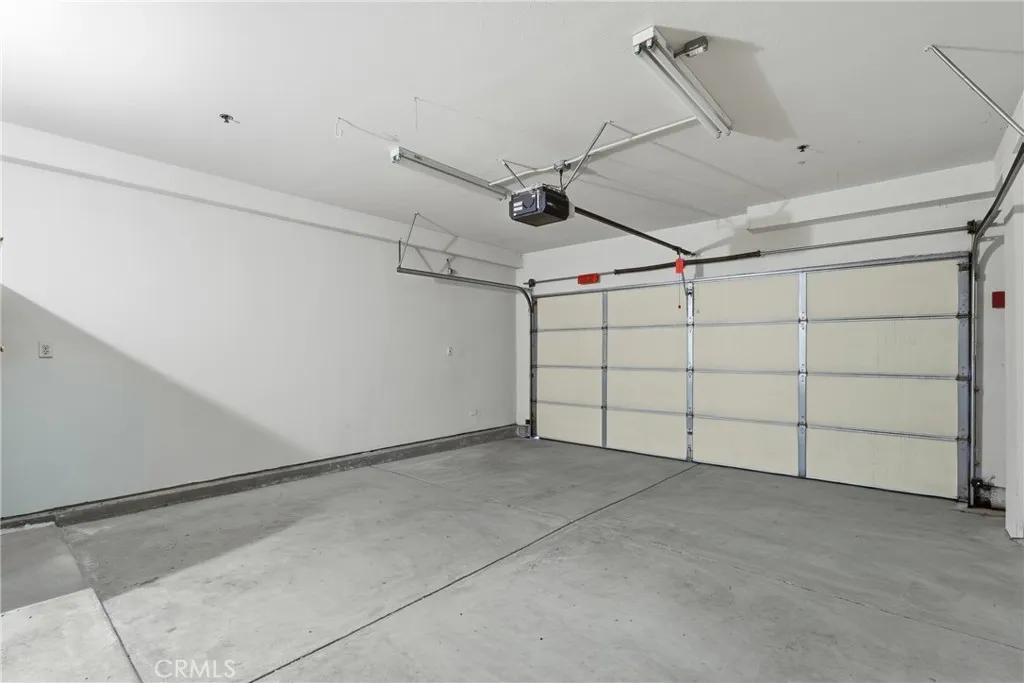 Two-car attached garage