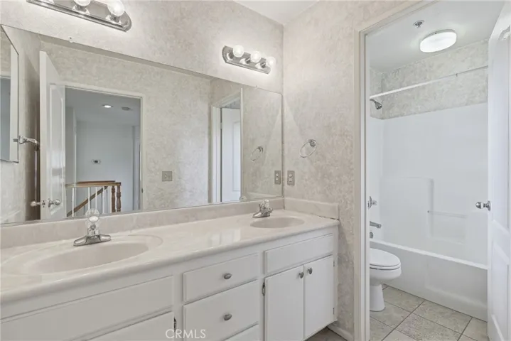 Upstairs hallway bathroom