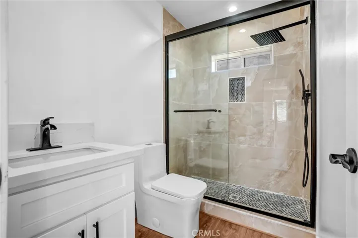 Beautifully updated bathroom.