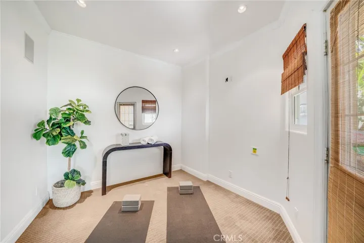 Photo depicts furniture that has been removed from the home.