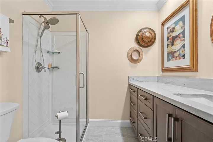 Main floor upstairs 3rd Full Bathroom, ideal for guests