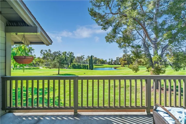 Golf view from Dining Room deck