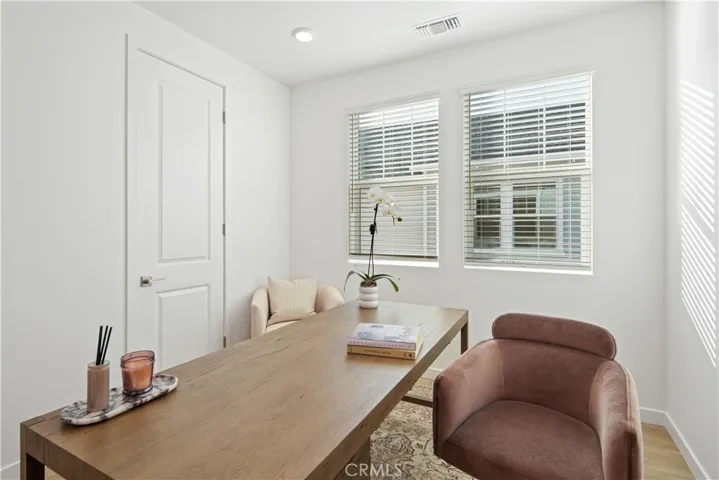 2nd Floor Secondary Bedroom/Office with closet