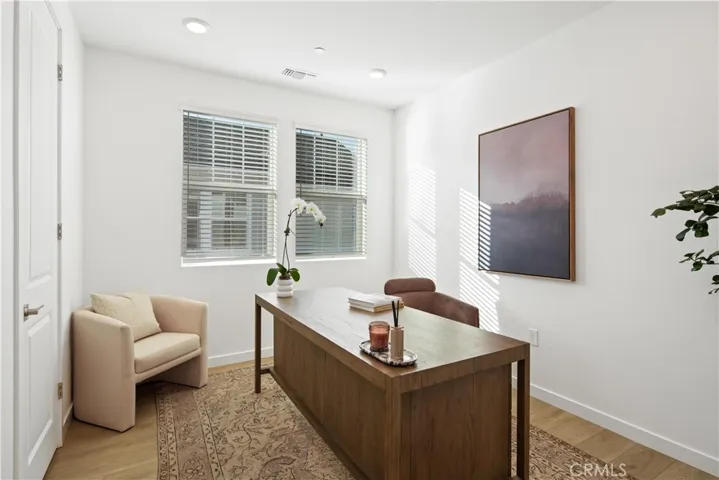 2nd Floor Secondary Bedroom/Office with closet