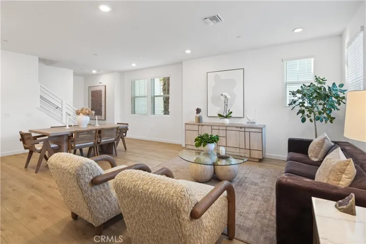  Open Concept 1st Level Living room and dining