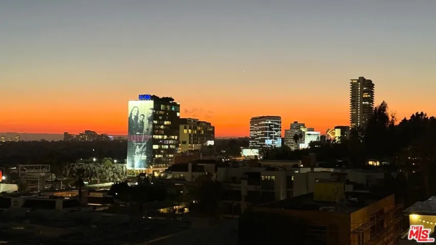 Twilight view from Balcony