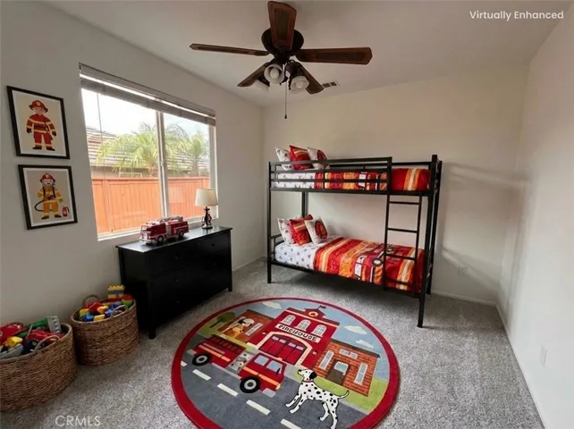 Bedroom #2 staged